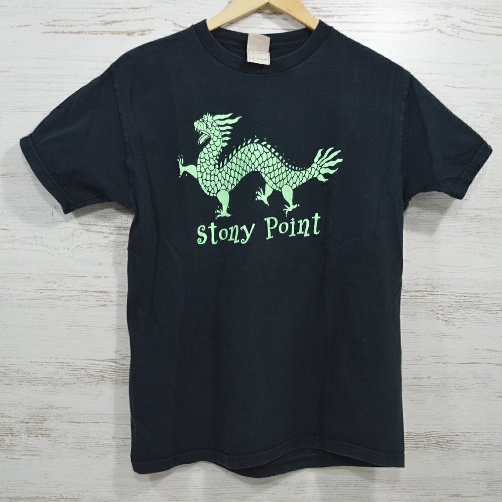 Green Dragon Stony Point Black T Shirt YM